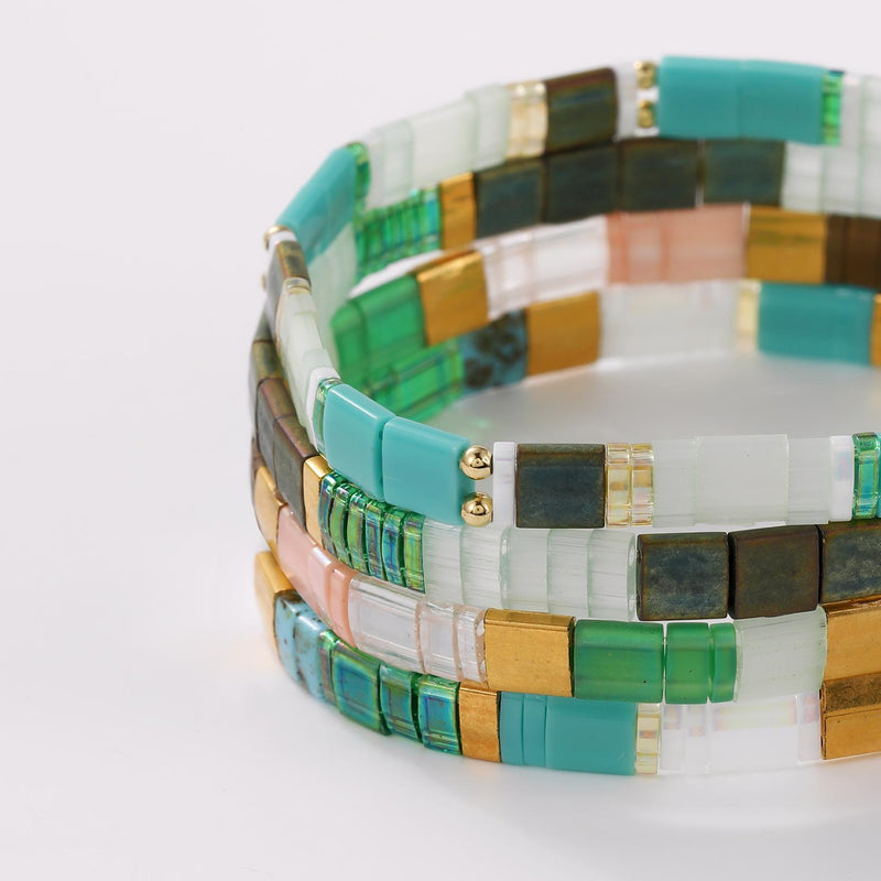 Parure Lana - Bracelets de perles