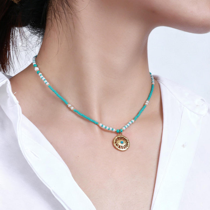 Marée - Collier de pierres