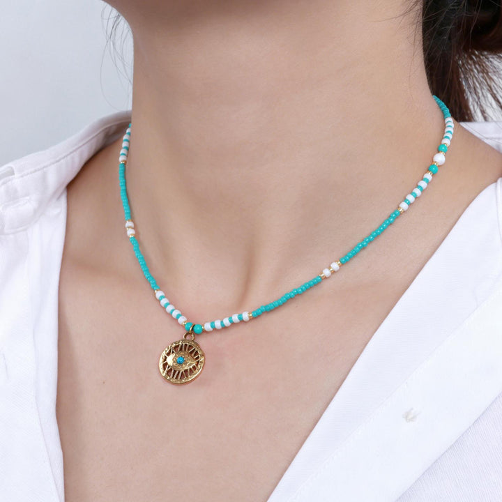 Marée - Collier de pierres