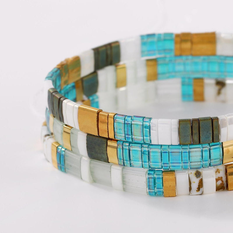 Parure Maren - Bracelets de perles