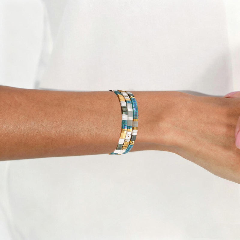 Parure Maren - Bracelets de perles