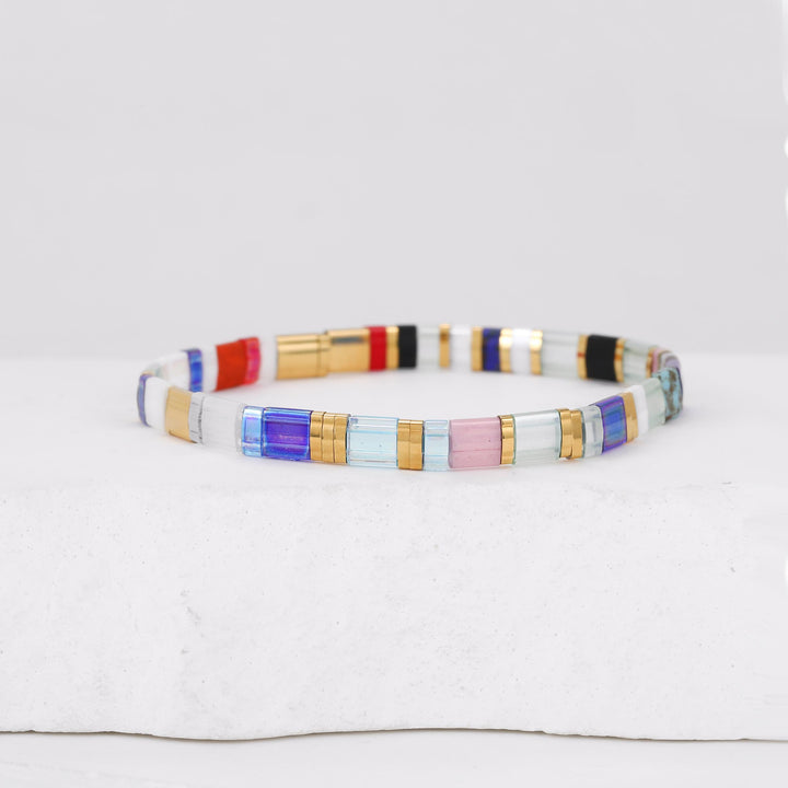 Parure Gia - Bracelets de perles