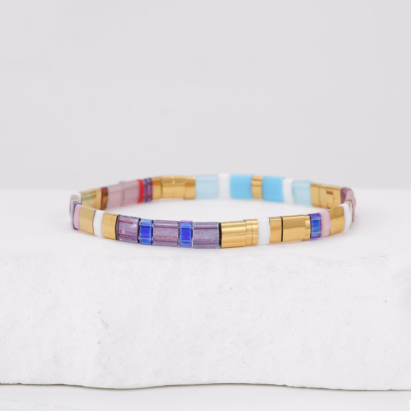 Parure Gia - Bracelets de perles