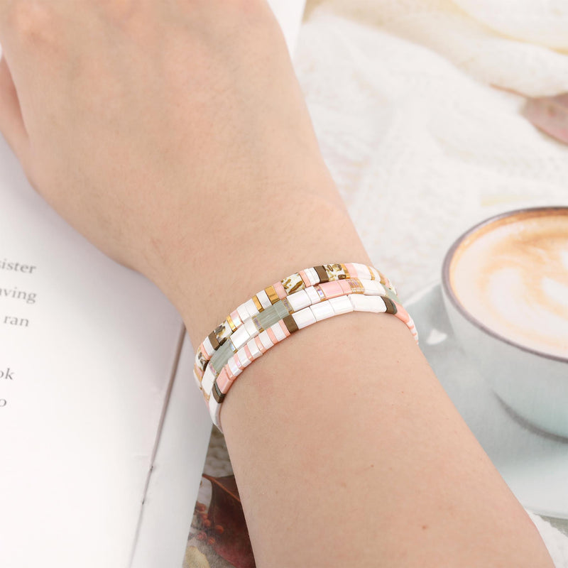 Parure Iva - Bracelets de perles