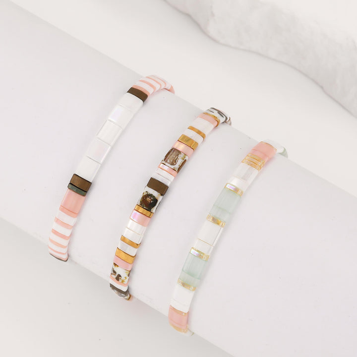 Parure Iva - Bracelets de perles