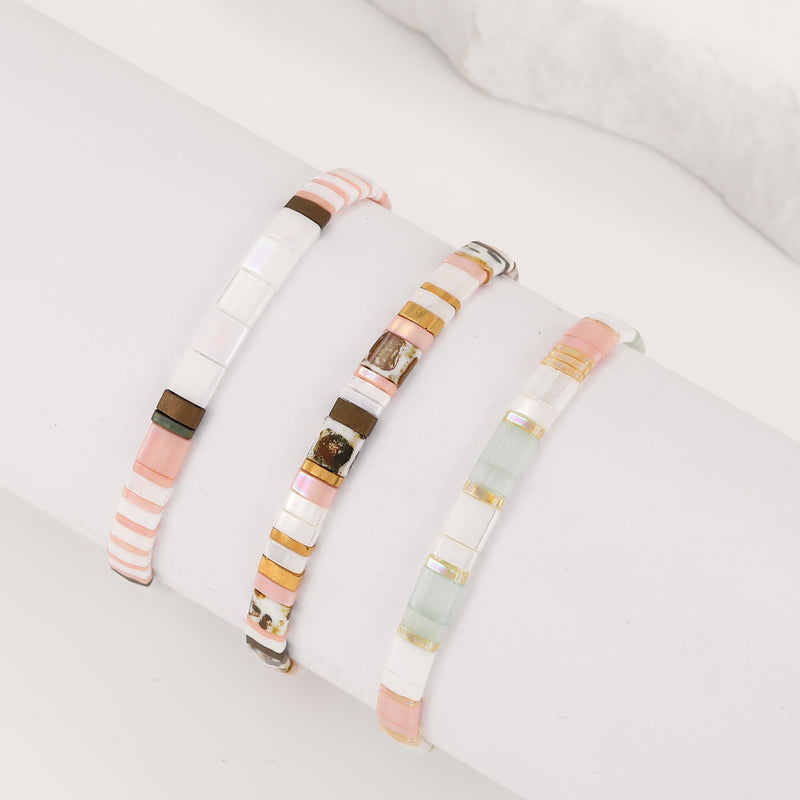 Parure Iva - Bracelets de perles