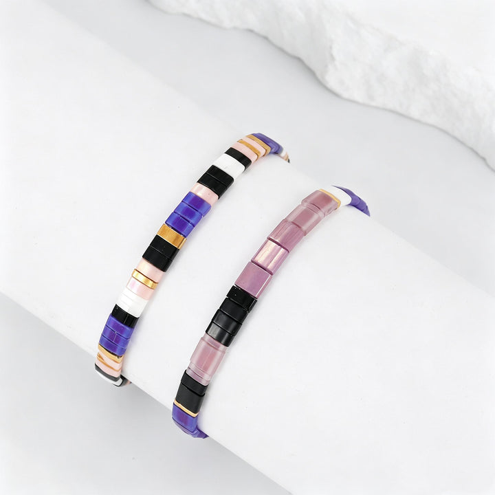 Parure Juno - Bracelets de perles