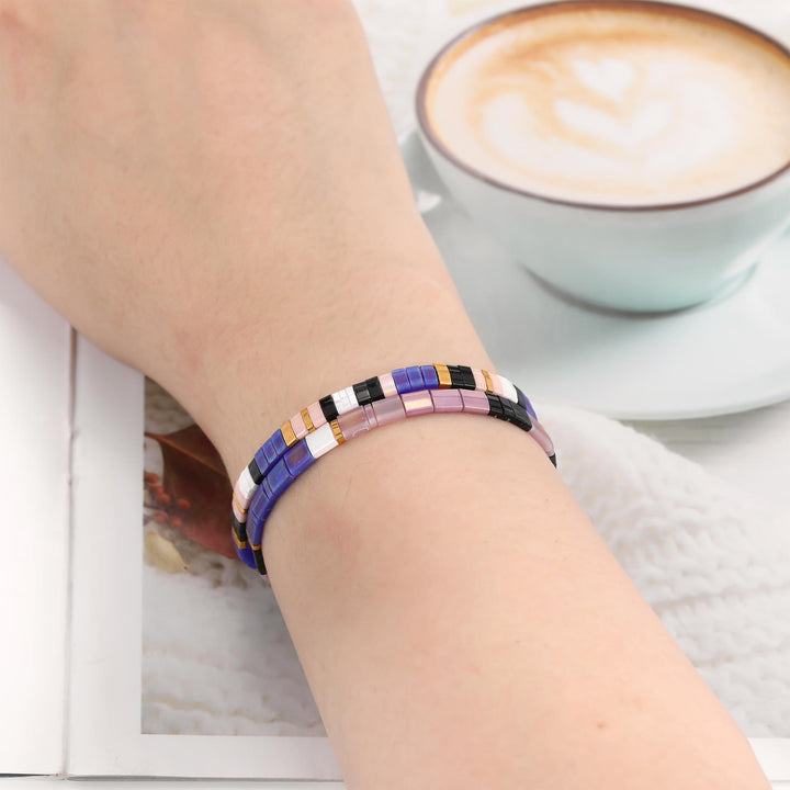 Parure Juno - Bracelets de perles