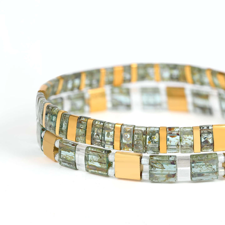 Parure Elna - Bracelet de perles