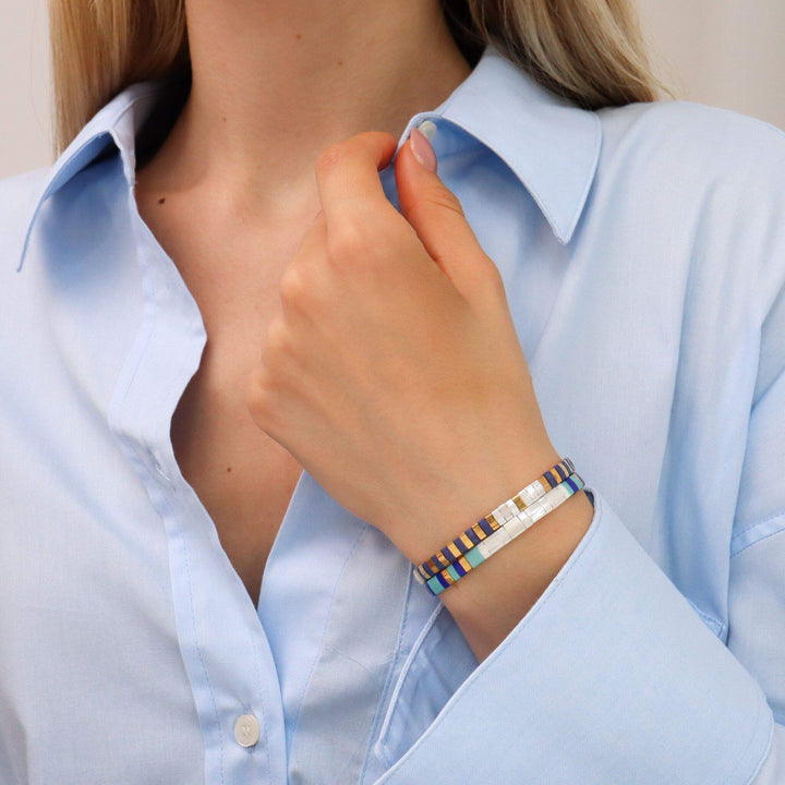 Parure Marine - avis clients et inspirations | Køss Design perles Miyuki