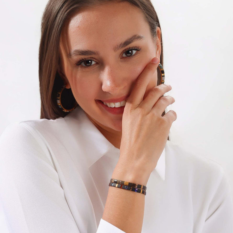 Parure Zofia - finitions artisanales | Køss Design Paris