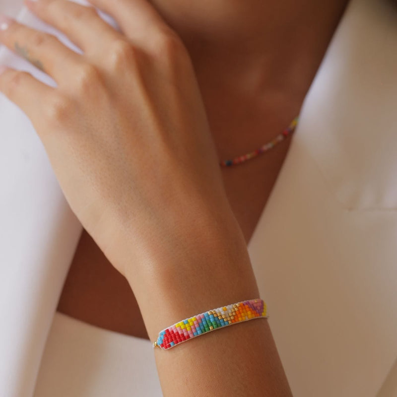 Agathe - Bracelet de perles