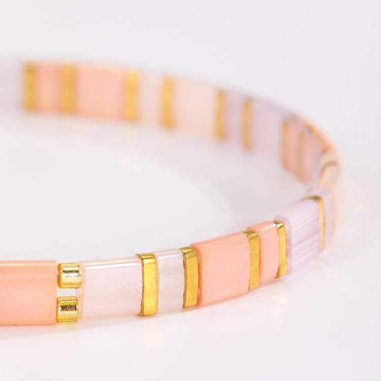 Alba - vue détaillée des perles Miyuki japonaises