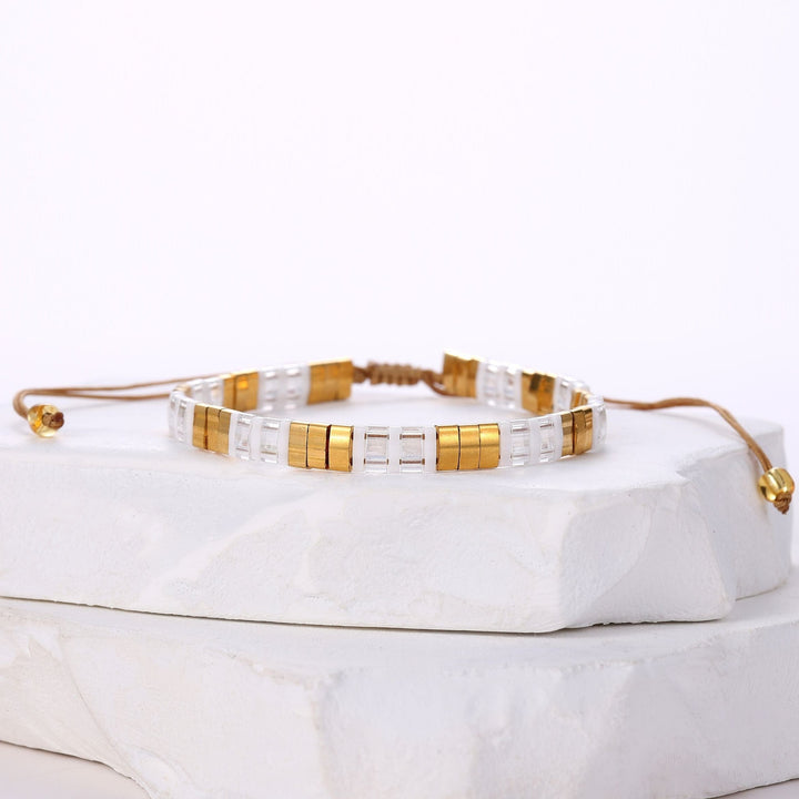 Dora - Bracelet de perles - bracelet de perles colorées fait main en perles Miyuki par Køss Design