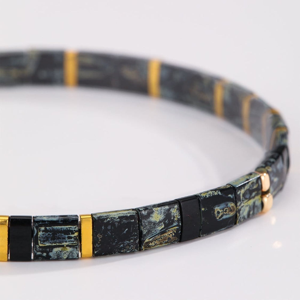 Elia - vue détaillée des perles Miyuki japonaises