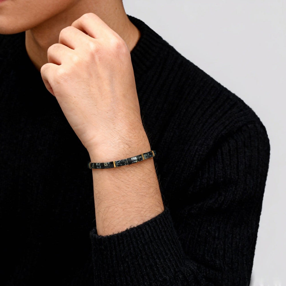 Elia - vue détaillée des perles Miyuki japonaises