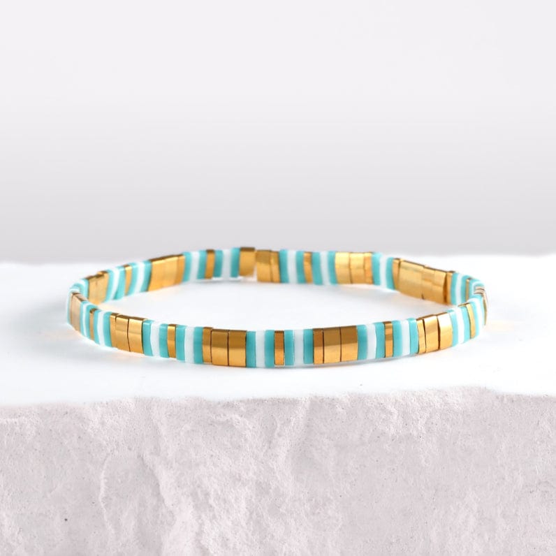 Elodie - Bracelet de perles - bracelets perles plates fait main en perles Miyuki par Køss Design