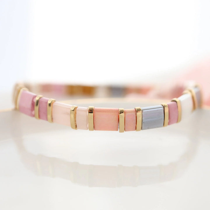 Ensemble Cielø - bracelet en perles Miyuki porté au poignet