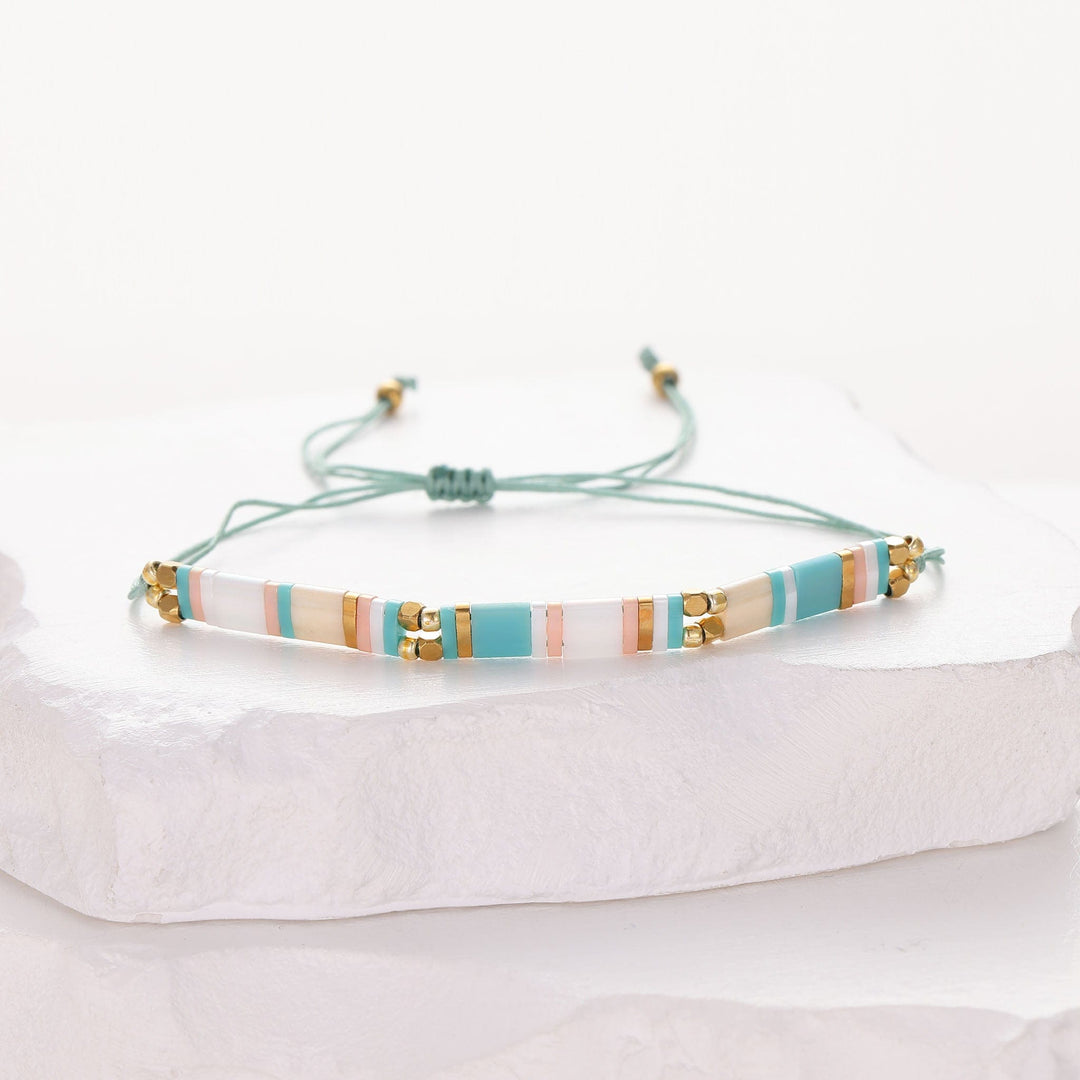 Kala - Bracelet de perles - bracelet de perles colorées fait main en perles Miyuki par Køss Design