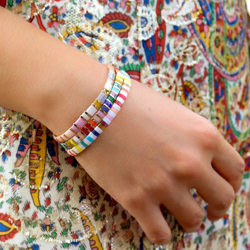 Liv - Køss Design bracelet de perles colorées fait main photo 8
