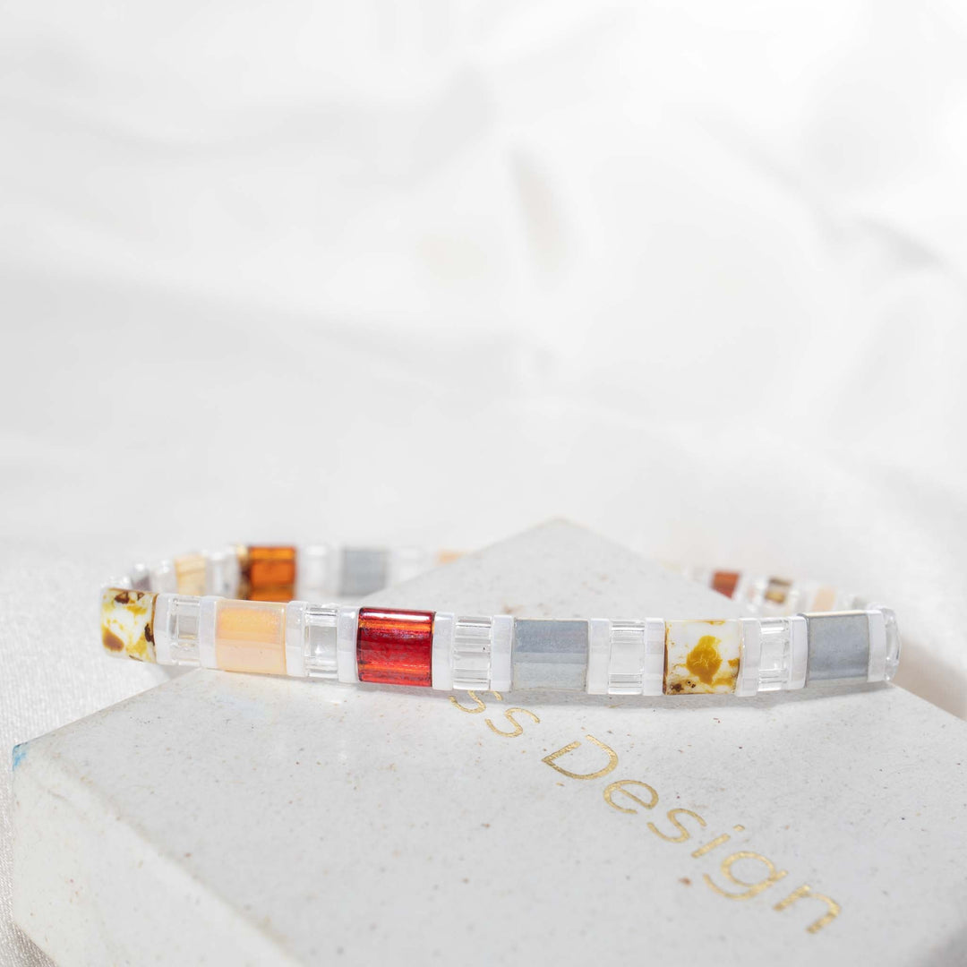 Lucie - Bracelet de perles - bracelet de perles colorées fait main en perles Miyuki par Køss Design