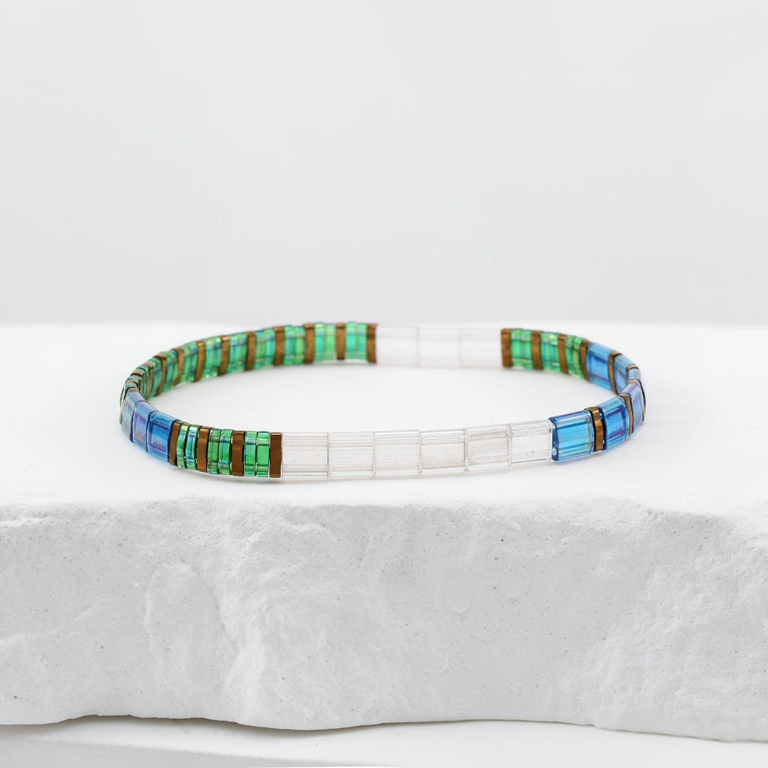 Mariette - Bracelet de perles - bracelet de perles colorées fait main en perles Miyuki par Køss Design