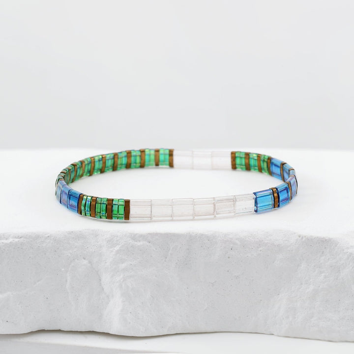 Mariette - Bracelet de perles - bracelet de perles colorées fait main en perles Miyuki par Køss Design