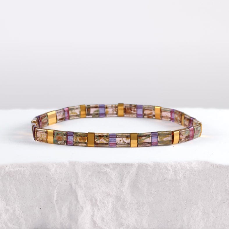 Nadia - Bracelet de perles - bracelets perles plates fait main en perles Miyuki par Køss Design