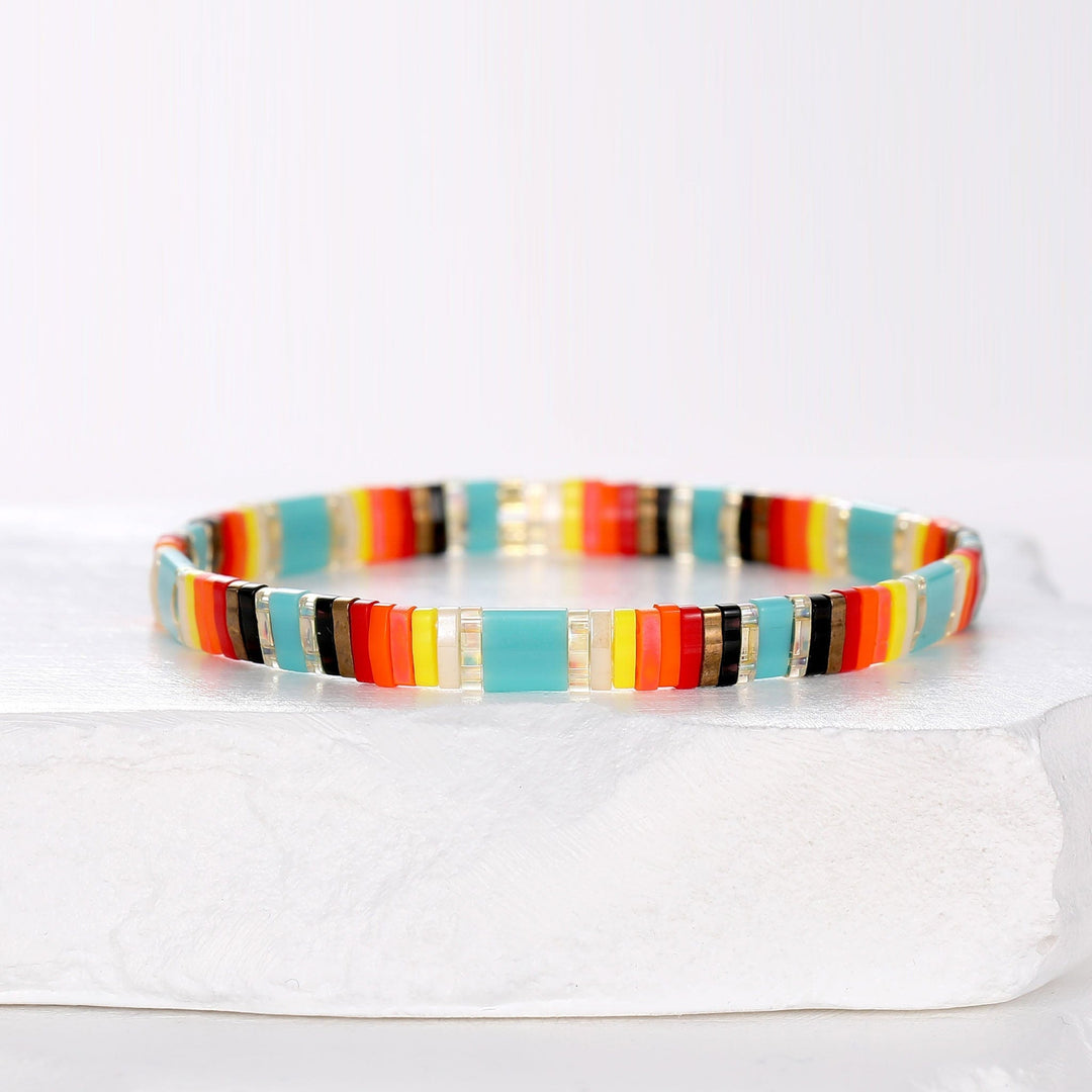 Naka - Bracelet de perles - bracelet de perles colorées fait main en perles Miyuki par Køss Design