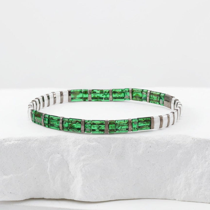 Parure Alenia - Køss Design bracelet de perles colorées fait main photo 7