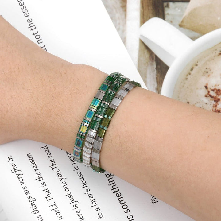 Parure Alenia - Køss Design bracelet de perles colorées fait main photo 10