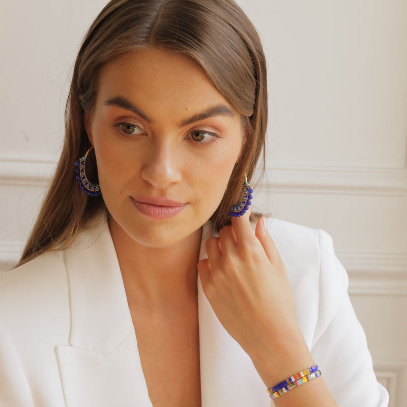 Parure Anka - Køss Design bracelet de perles colorées fait main photo 7