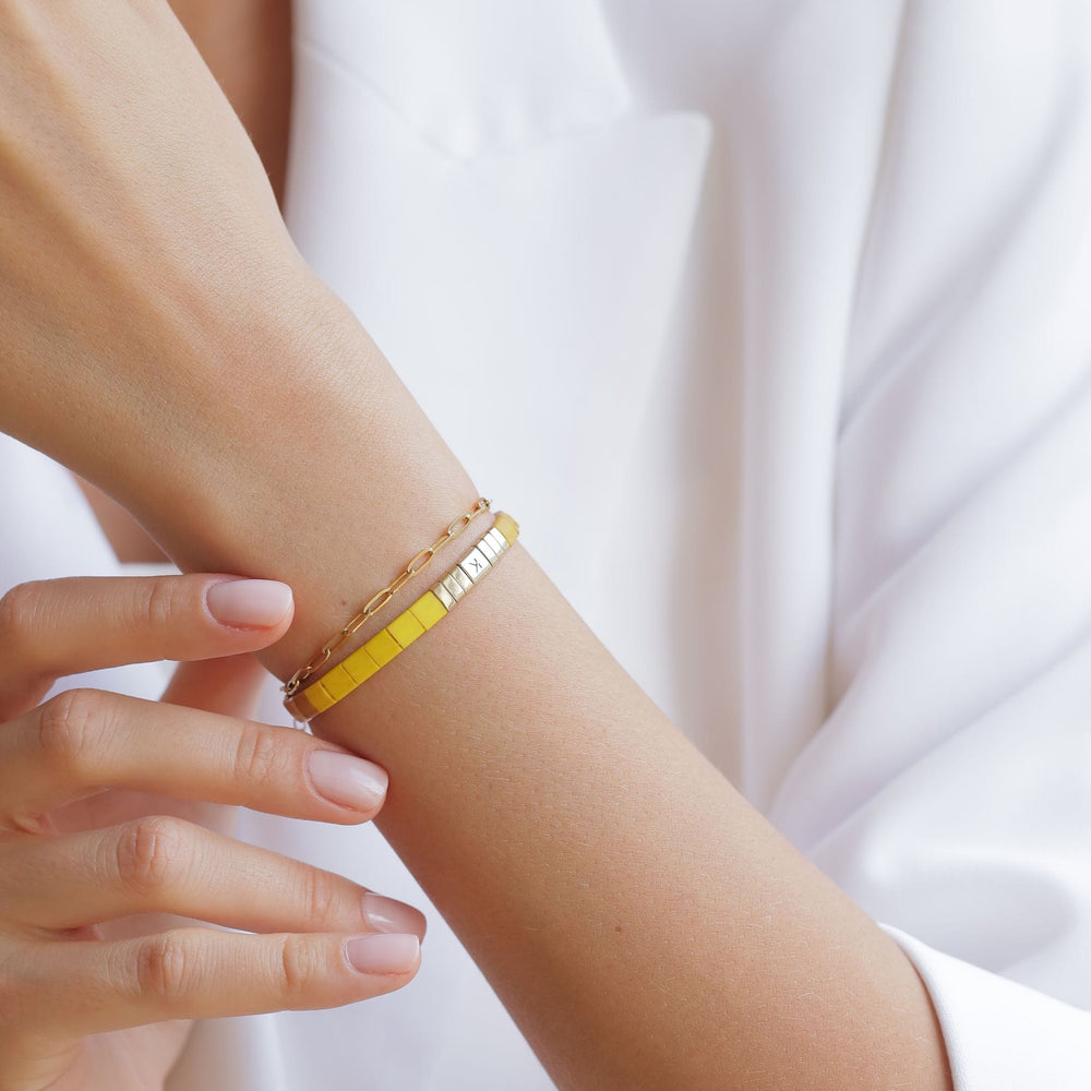 Parure Clea - vue détaillée des perles Miyuki japonaises