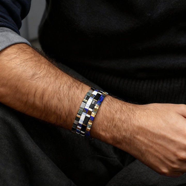 Parure Essential - vue détaillée des perles Miyuki japonaises