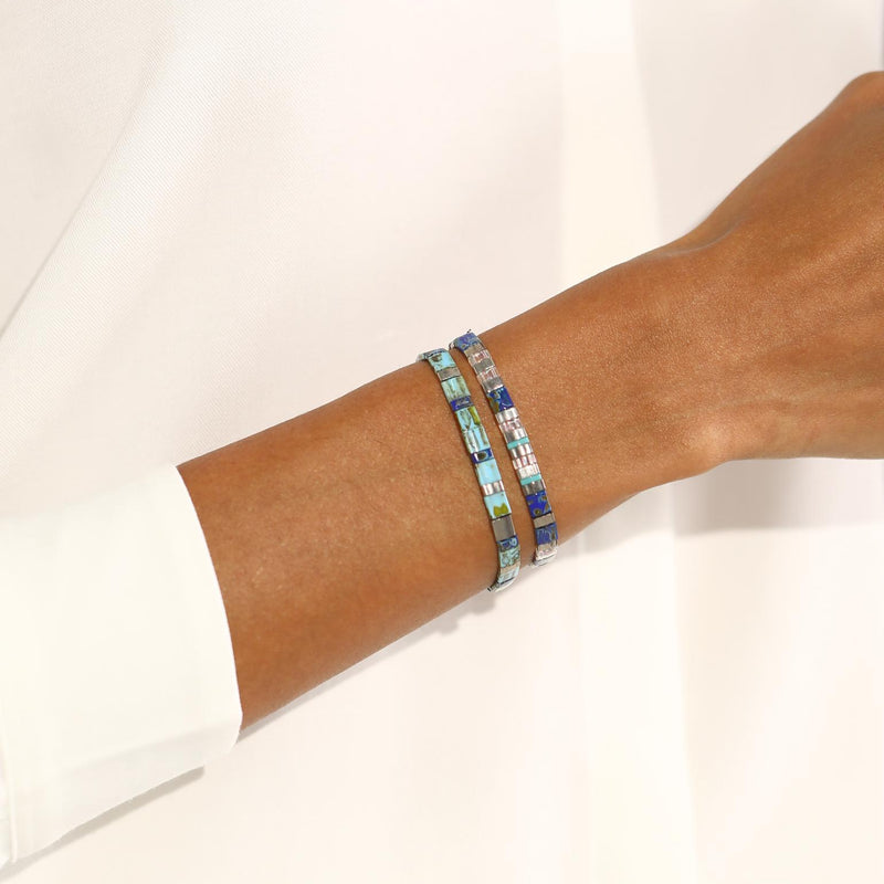 Parure Nerina - Køss Design bracelet de perles colorées fait main photo 8
