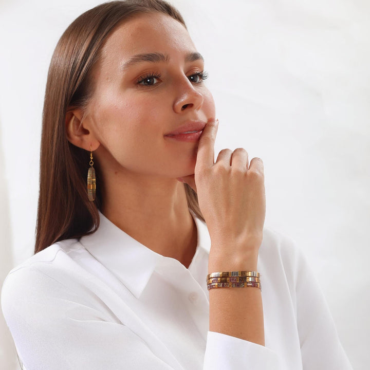 Parure Odette - finitions artisanales | Køss Design Paris