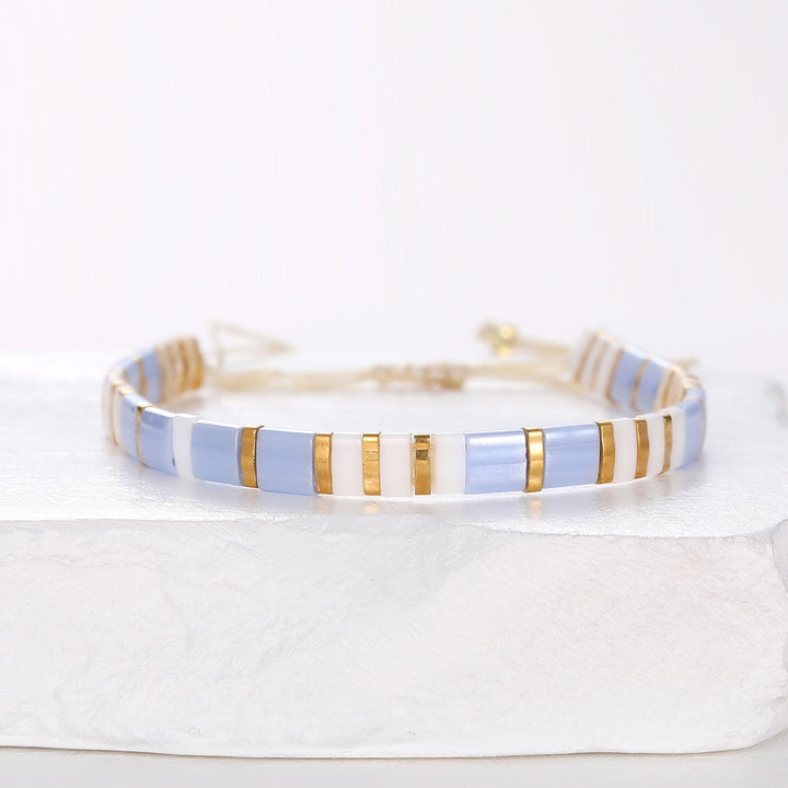 Sky - Bracelet de perles - bracelet de perles colorées fait main en perles Miyuki par Køss Design