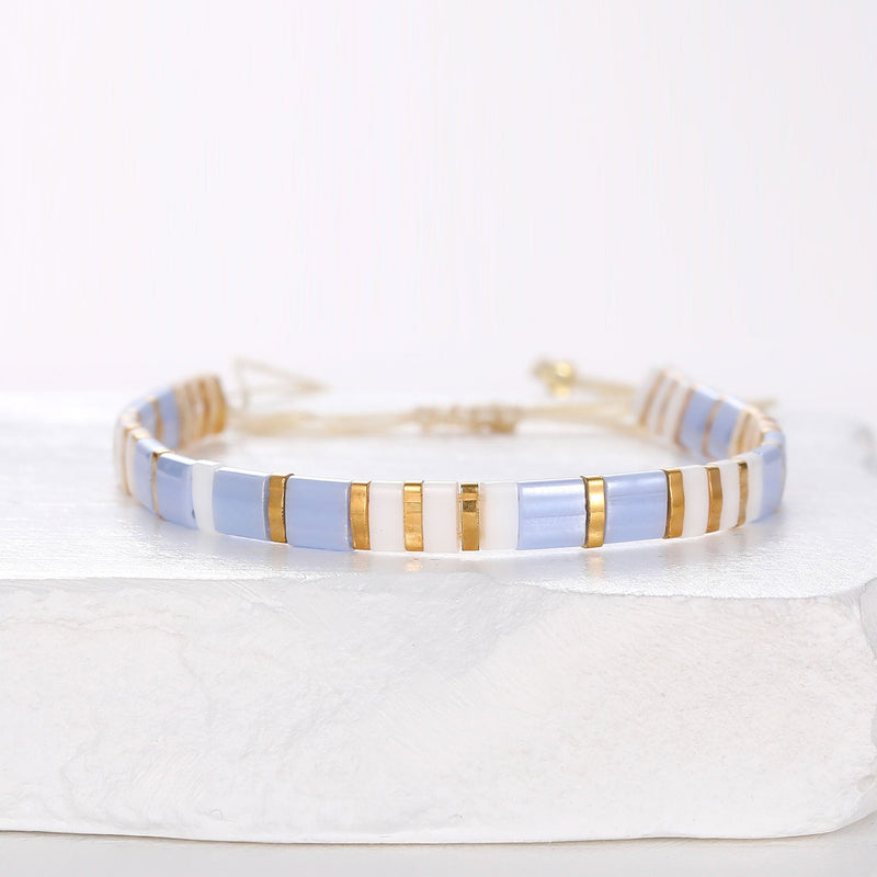 Sky - Bracelet de perles - bracelet de perles colorées fait main en perles Miyuki par Køss Design