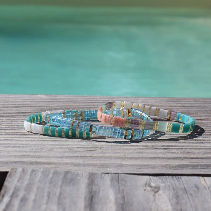 Ensemble Sky - Køss Design bracelet de perles fait main photo 7