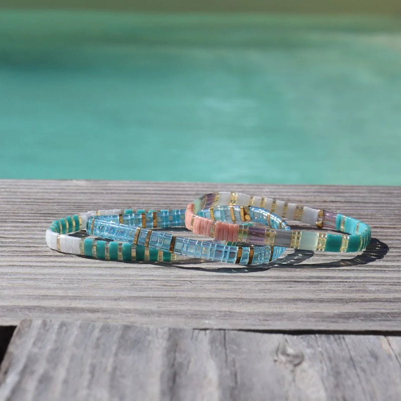 Ensemble Sky - Køss Design bracelet de perles fait main photo 7