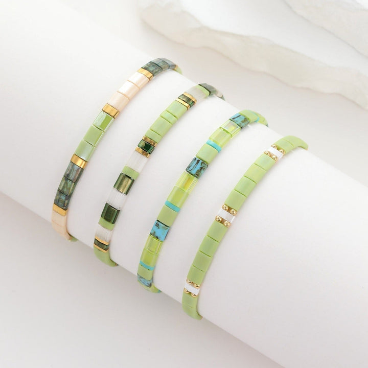 Parure Alisa - Bracelets de perles - bracelet de perles fait main en perles Miyuki par Køss Design