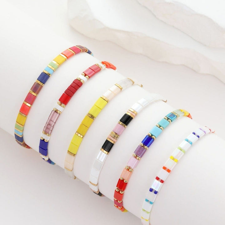 Parure Andrea - Bracelets de perles - bracelet de perles fait main en perles Miyuki par Køss Design