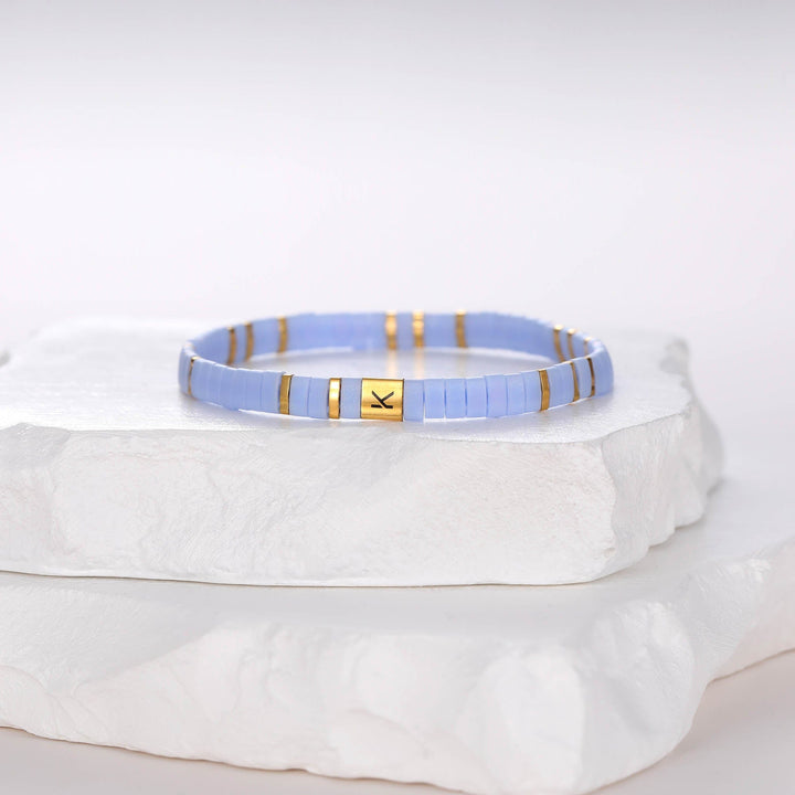 Parure Clia - bracelet en perles Miyuki porté au poignet