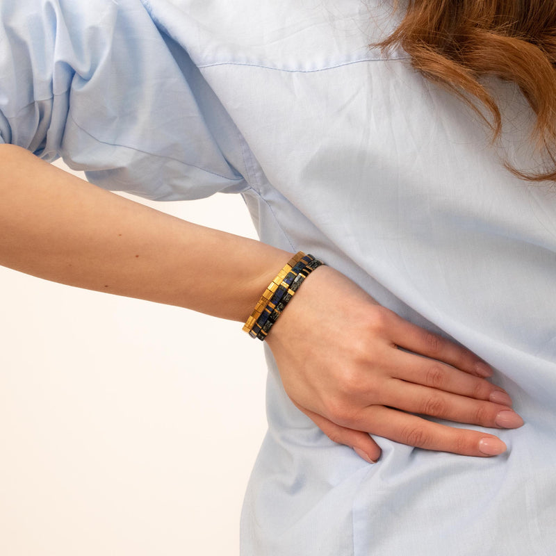 Parure Eclipse - Køss Design bracelet de perles fait main photo 6