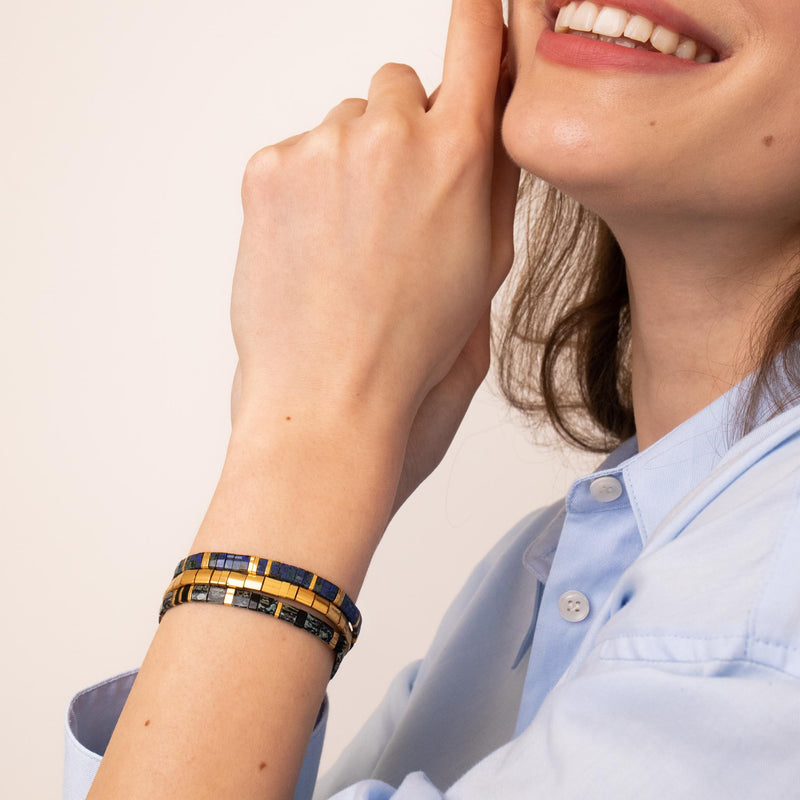 Parure Eclipse - Køss Design bracelet de perles fait main photo 7