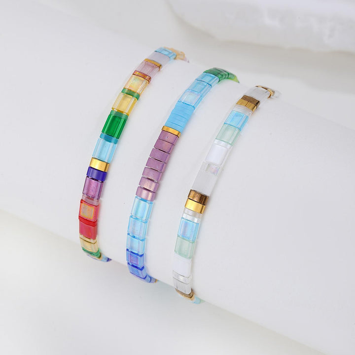 Parure Firenze - Bracelets de perles - bracelet de perles fait main en perles Miyuki par Køss Design