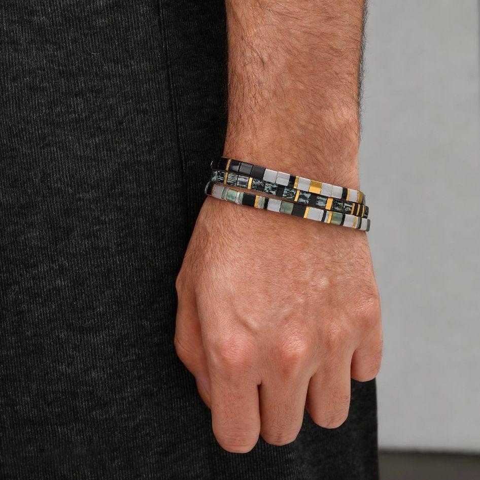 Parure Iconic - vue détaillée des perles Miyuki japonaises