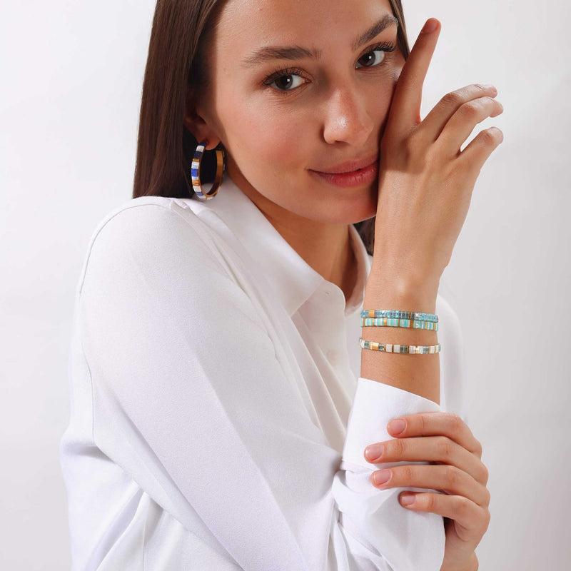 Parure Ingrid - finitions artisanales | Køss Design Paris