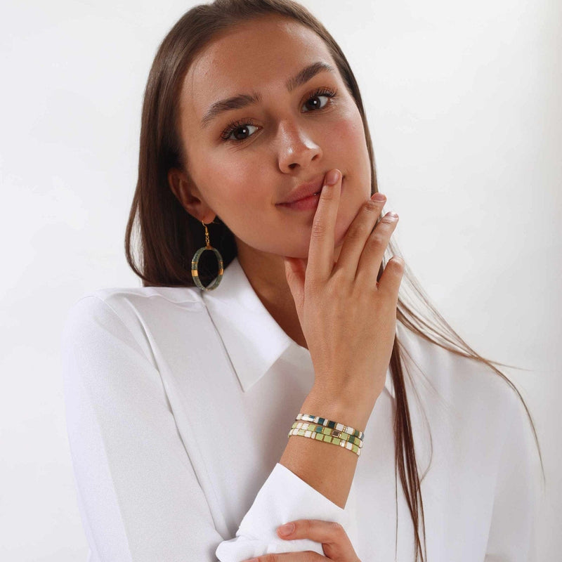 Parure Leonie - finitions artisanales | Køss Design Paris