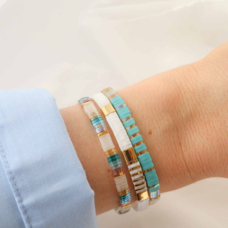 Parure Poly - Bracelets de perles - bracelet de perles fait main en perles Miyuki par Køss Design